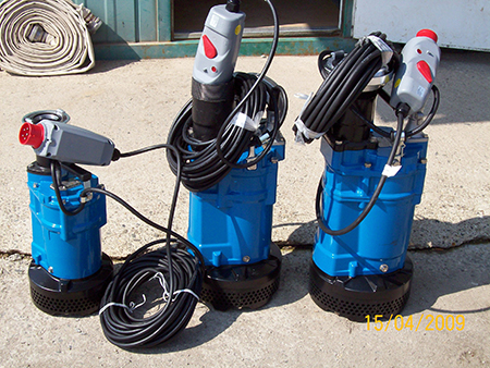 Schmutzwasser-pumpen